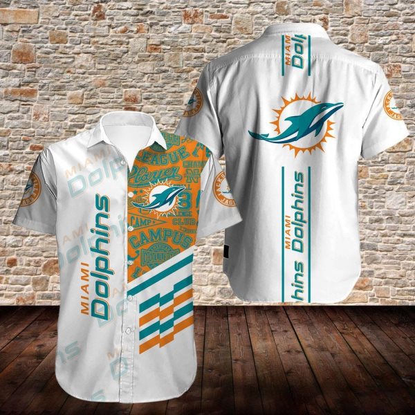 NFL Miami Dolphins Summer Short Sleeve Shirt