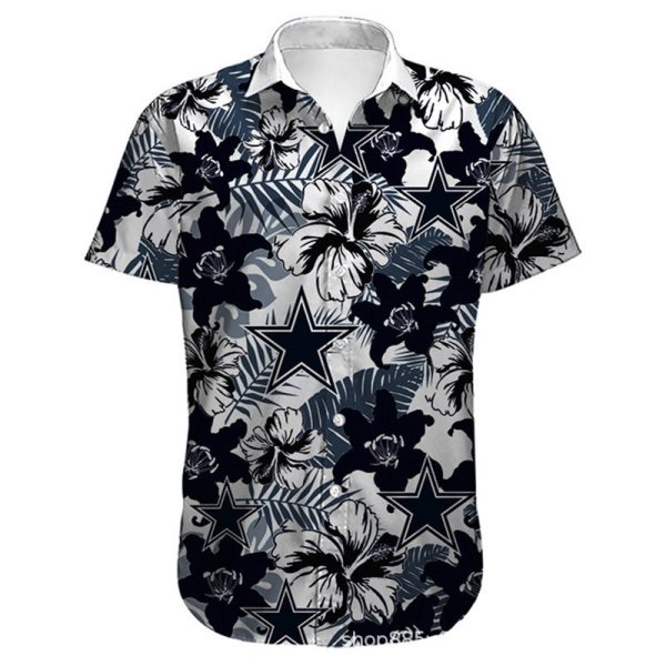 NFL Dallas Cowboys Hawaiian Short Sleeve Shirt