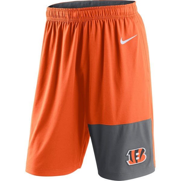 2017 Nike Cincinnati Bengals Orange NFL Shorts