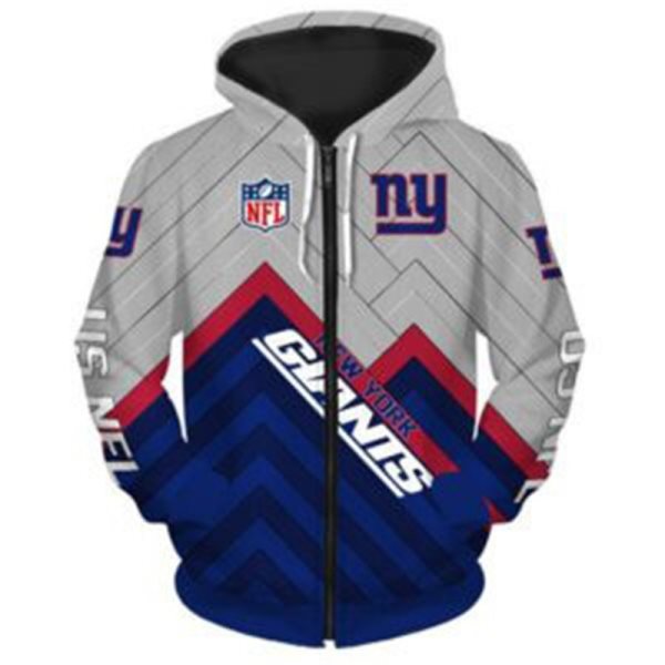 NFL New York Giants 3D Printed Sport Pullover Hoodie