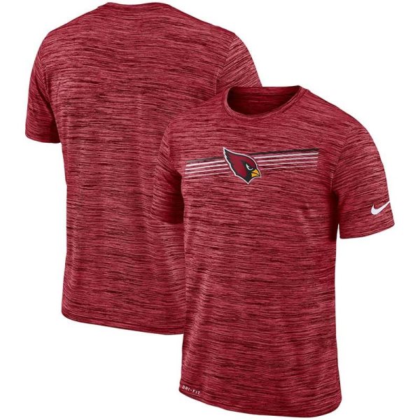 Nike Arizona Cardinals Sideline Velocity Performance T-Shirt Heathered Cardinal