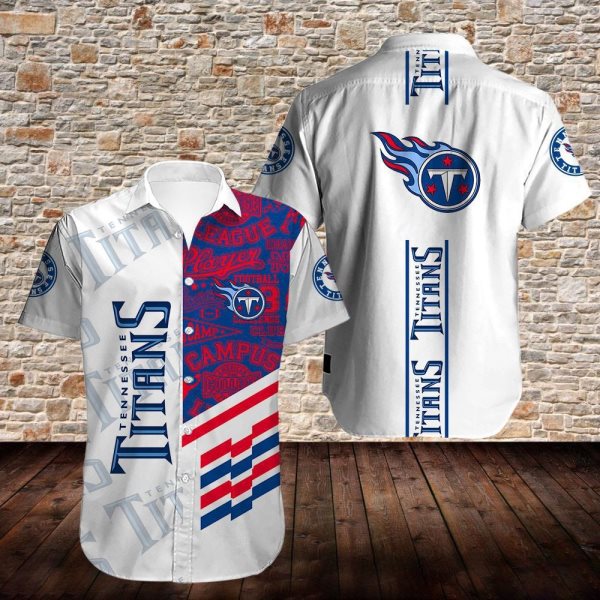 NFL Tennessee Titans Summer Short Sleeve Shirt