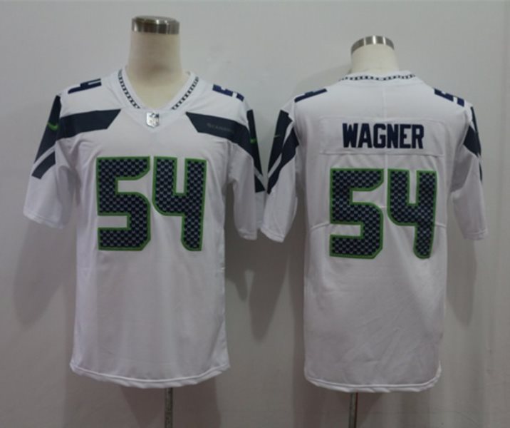 Nike Seahawks 54 Bobby Wagner White Vapor Untouchable Limited Men Jersey