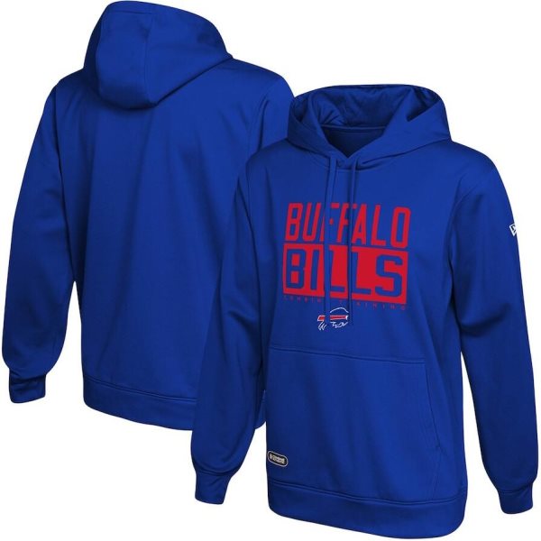 NFL Buffalo Bills New Era Royal School of Hard Knocks Pullover Hoodie
