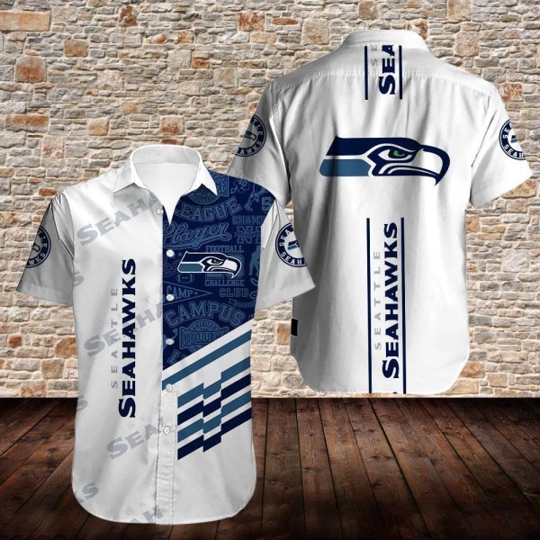 NFL Seattle Seahawks Summer Short Sleeve Shirt
