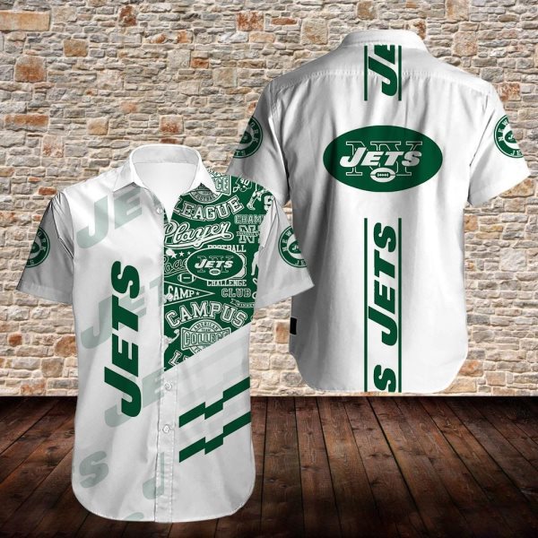 NFL New York Jets Summer Short Sleeve Shirt