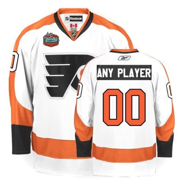 NHL Flyers White Winter Classic Customized Men Jersey
