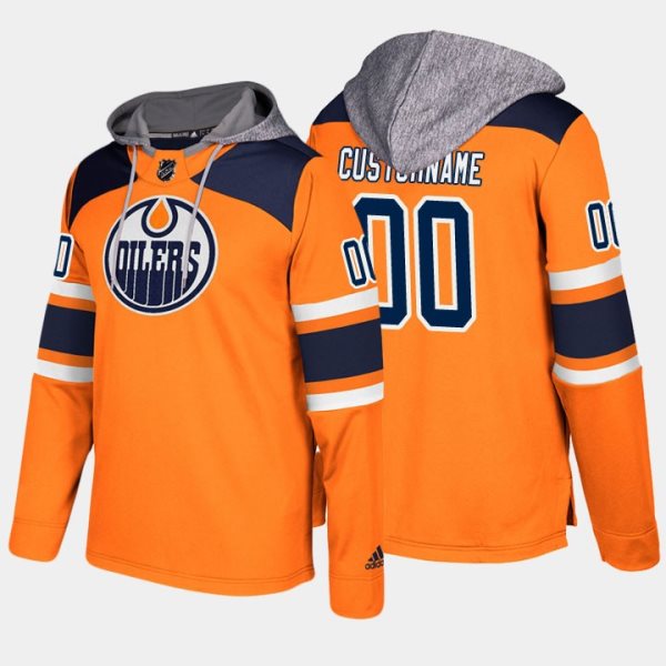 NHL Oilers Player Name And Number Customized Hoodie