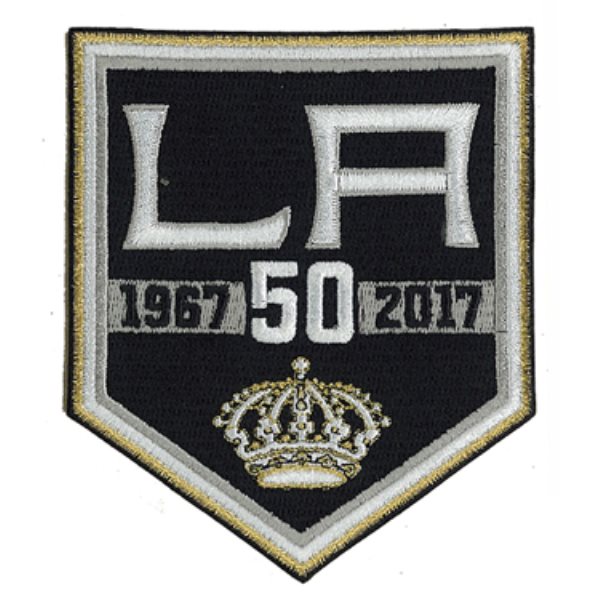 NHL 2017 Los Angeles Kings 50th Anniversary Jersey Patch