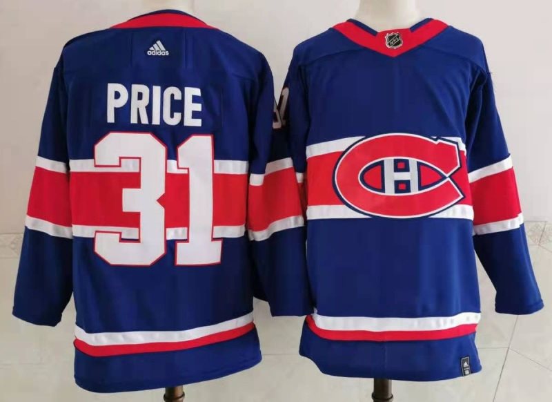 NHL Canadiens 31 Carey Price 2020 New Jersey