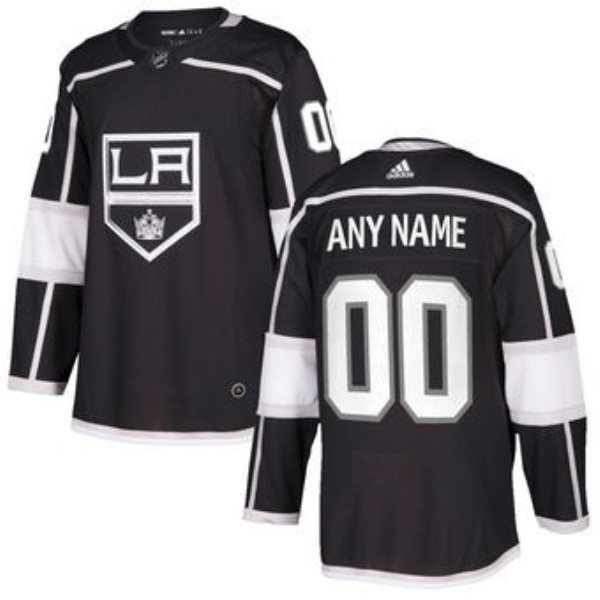 NHL Los Angeles Kings Black Customized Adidas Men Jersey