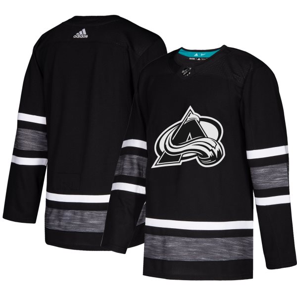 NHL Avalanche Blank Black 2019 All-Star Game Adidas Men Jersey