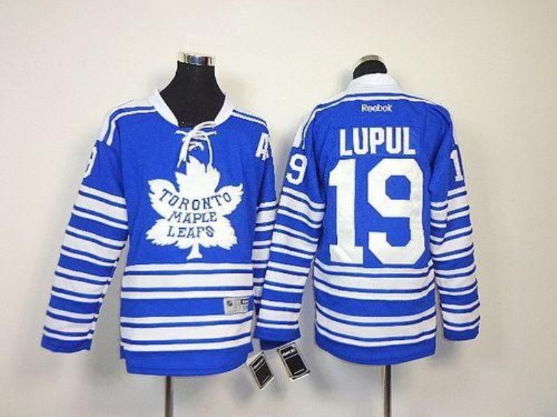 NHL Maple Leafs 19 Joffrey Lupul Blue 2014 Winter Classic Men Jersey