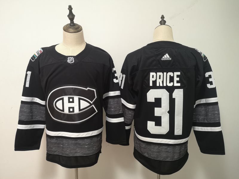 NHL Canadiens 31 Carey Price Black 2019 All-Star Game Adidas Men Jersey