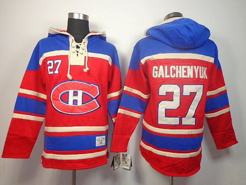NHL Canadiens 27 Alex Galchenyuk Red Men Sweatshirt