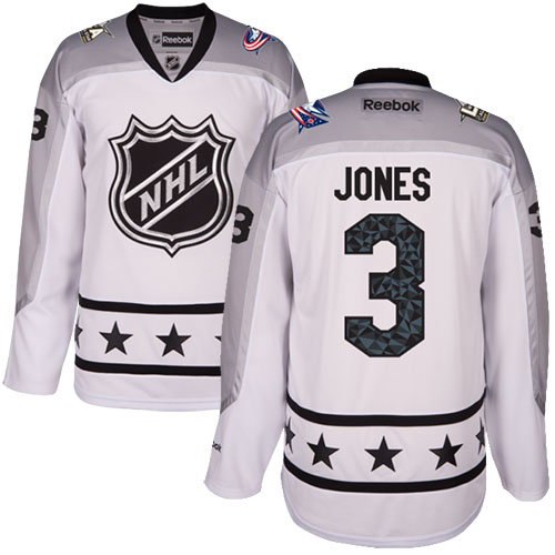 Blue Jackets #3 Seth Jones White 2017 All-Star Metropolitan Division Stitched NHL Jersey