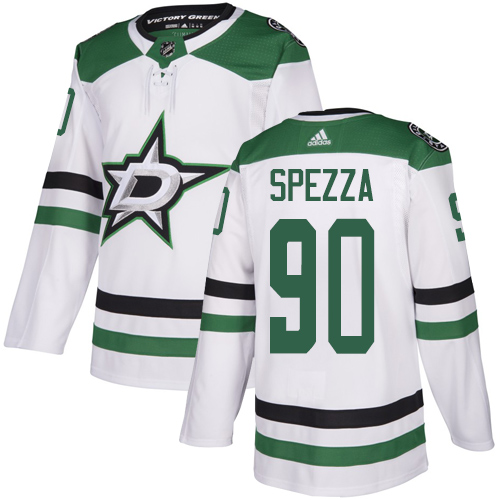 Adidas Stars #90 Jason Spezza White Road Authentic Stitched NHL Jersey