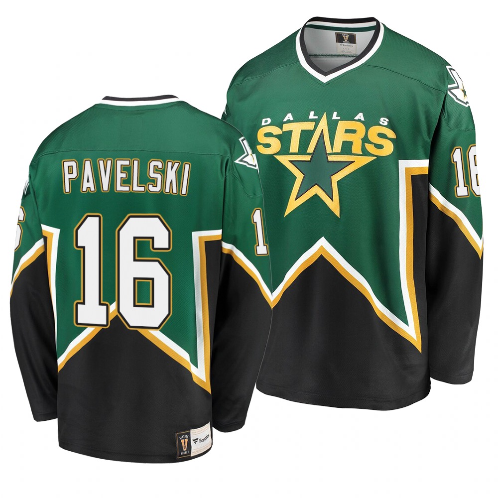 Dallas Stars #16 Joe Pavelski Kelly Green Men's Heritage Premier Breakaway Player NHL Jersey