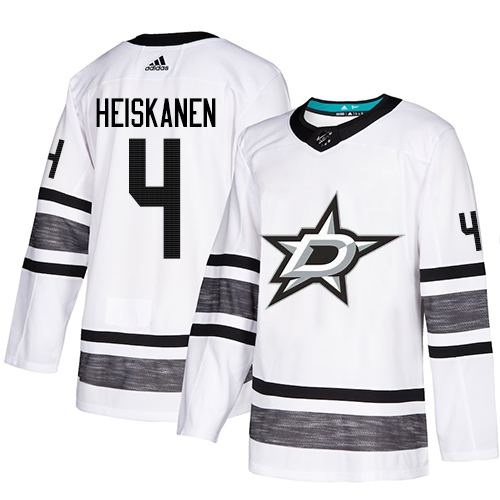 Adidas Stars #4 Miro Heiskanen White Authentic 2019 All-Star Stitched NHL Jersey