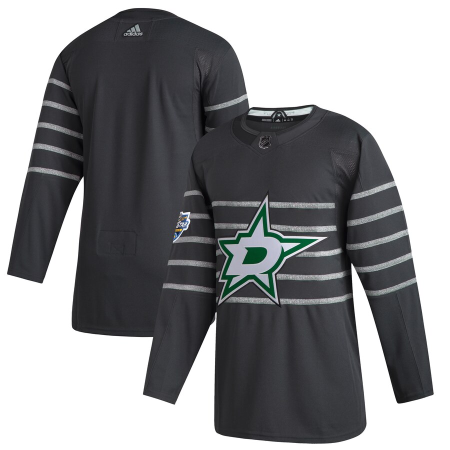 Men's Dallas Stars Adidas Gray 2020 NHL All-Star Game Authentic Jersey