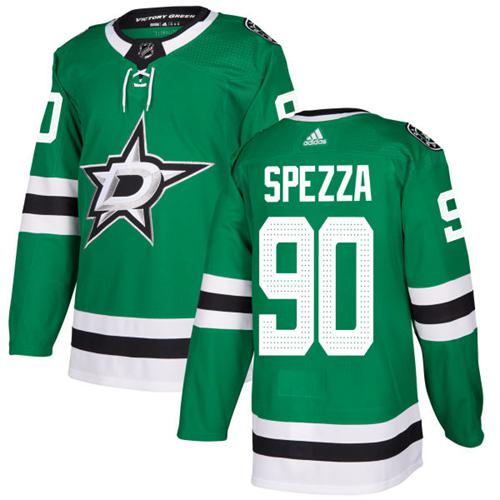 Adidas Stars #90 Jason Spezza Green Home Authentic Stitched NHL Jersey