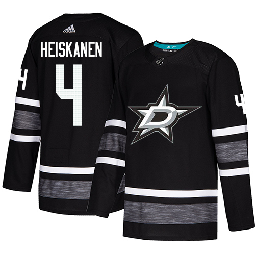 Adidas Stars #4 Miro Heiskanen Black Authentic 2019 All-Star Stitched NHL Jersey
