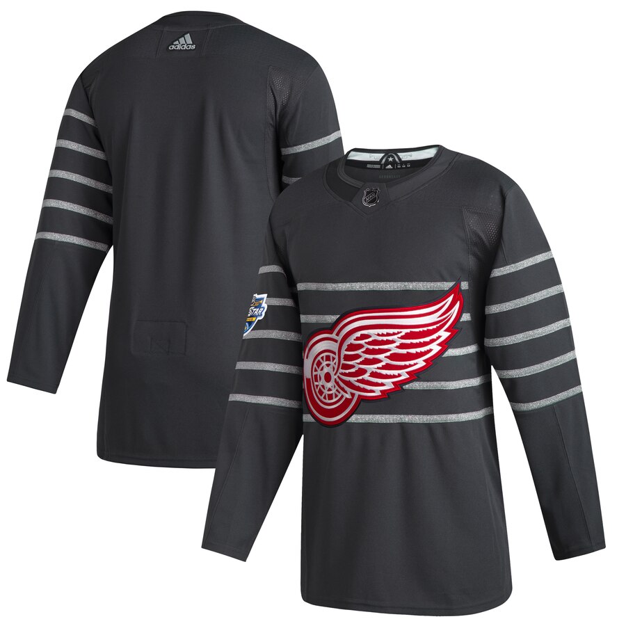 Men's Detroit Red Wings Adidas Gray 2020 NHL All-Star Game Authentic Jersey