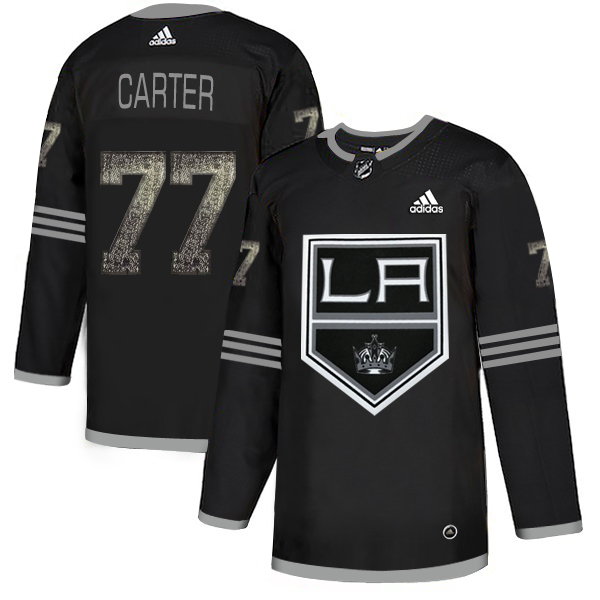 Adidas Kings #77 Jeff Carter Black Authentic Classic Stitched NHL Jersey