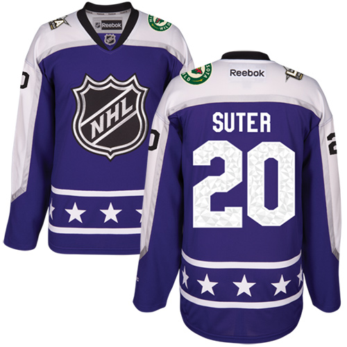 Wild #20 Ryan Suter Purple 2017 All-Star Central Division Stitched NHL Jersey