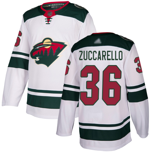Adidas Wild #36 Mats Zuccarello White Road Authentic Stitched NHL Jersey