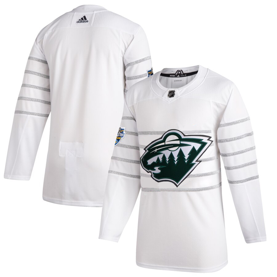 Men's Minnesota Wild Adidas White 2020 NHL All-Star Game Authentic Jersey