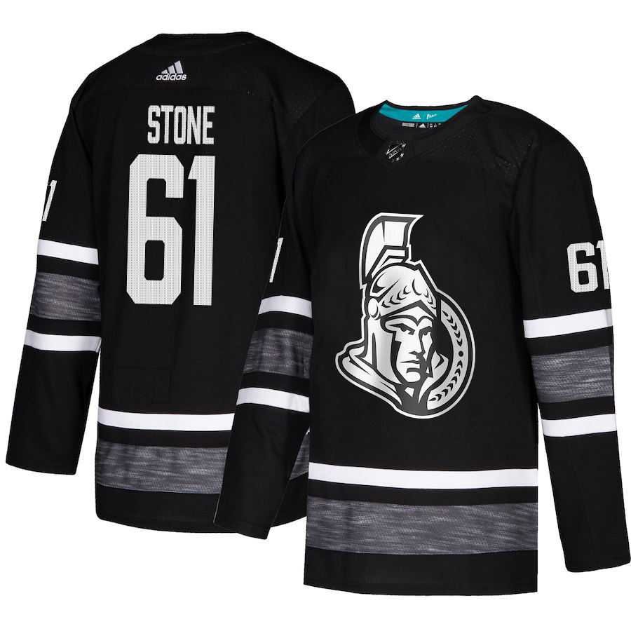 Adidas Senators #61 Mark Stone Black 2019 All-Star Game Parley Authentic Stitched NHL Jersey