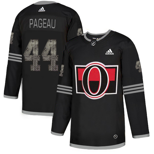 Adidas Senators #44 Jean-Gabriel Pageau Black_1 Authentic Classic Stitched NHL Jersey