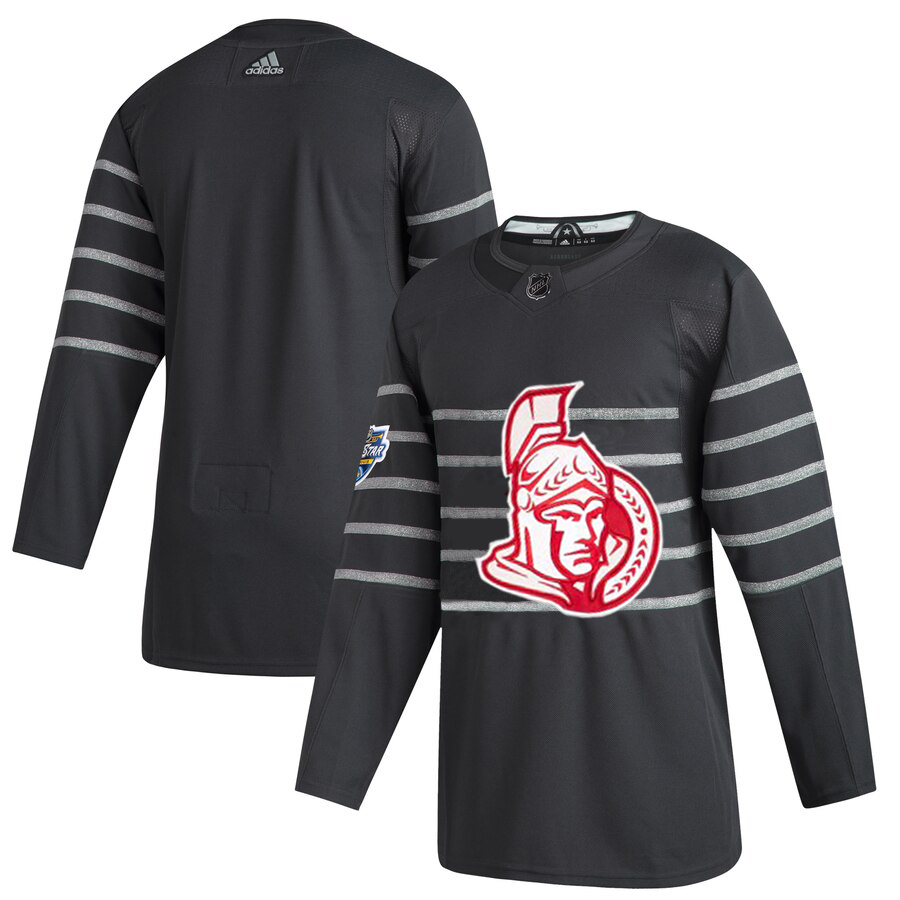 Men's Ottawa Senators Adidas Gray 2020 NHL All-Star Game Authentic Jersey