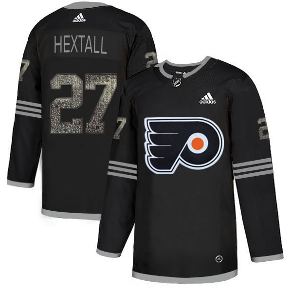 Adidas Flyers #27 Ron Hextall Black Authentic Classic Stitched NHL Jersey