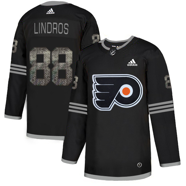 Adidas Flyers #88 Eric Lindros Black Authentic Classic Stitched NHL Jersey