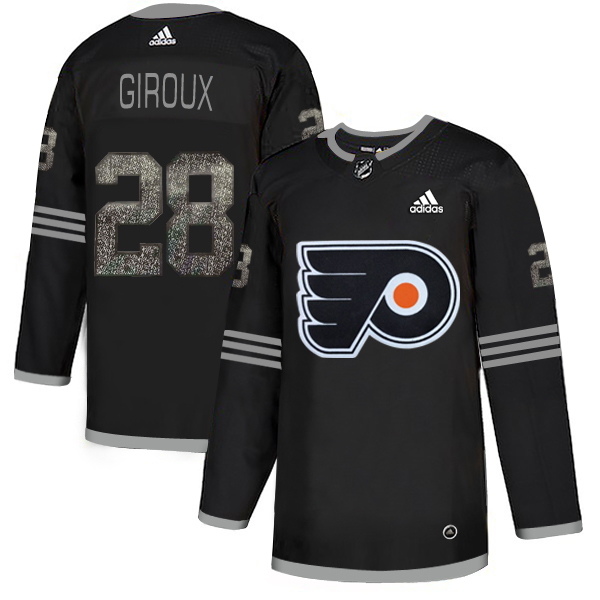 Adidas Flyers #28 Claude Giroux Black Authentic Classic Stitched NHL Jersey