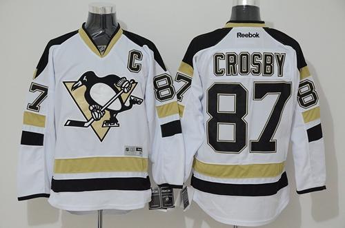 Penguins #87 Sidney Crosby White 2014 Stadium Series Stitched NHL Jersey