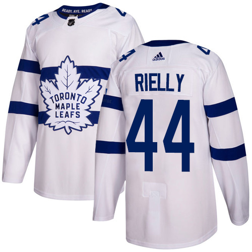 Adidas Maple Leafs #44 Morgan Rielly White Authentic 2018 Stadium Series Stitched NHL Jersey