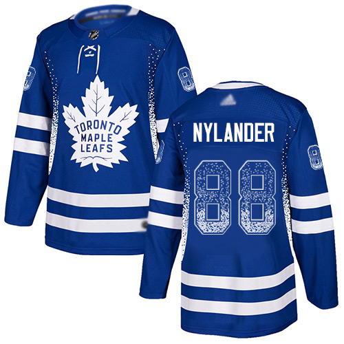 Adidas Maple Leafs #88 William Nylander Blue Home Authentic Drift Fashion Stitched NHL Jersey