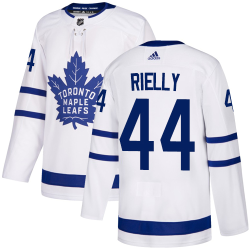 Adidas Maple Leafs #44 Morgan Rielly White Road Authentic Stitched NHL Jersey