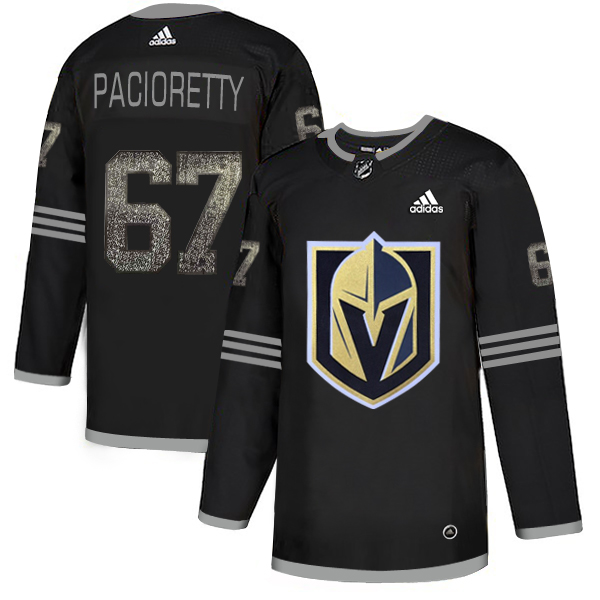 Adidas Golden Knights #67 Max Pacioretty Black Authentic Classic Stitched NHL Jersey