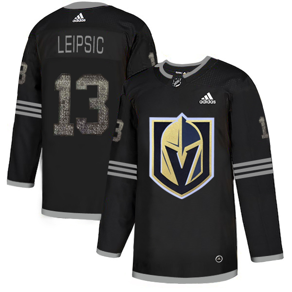 Adidas Golden Knights #13 Brendan Leipsic Black Authentic Classic Stitched NHL Jersey