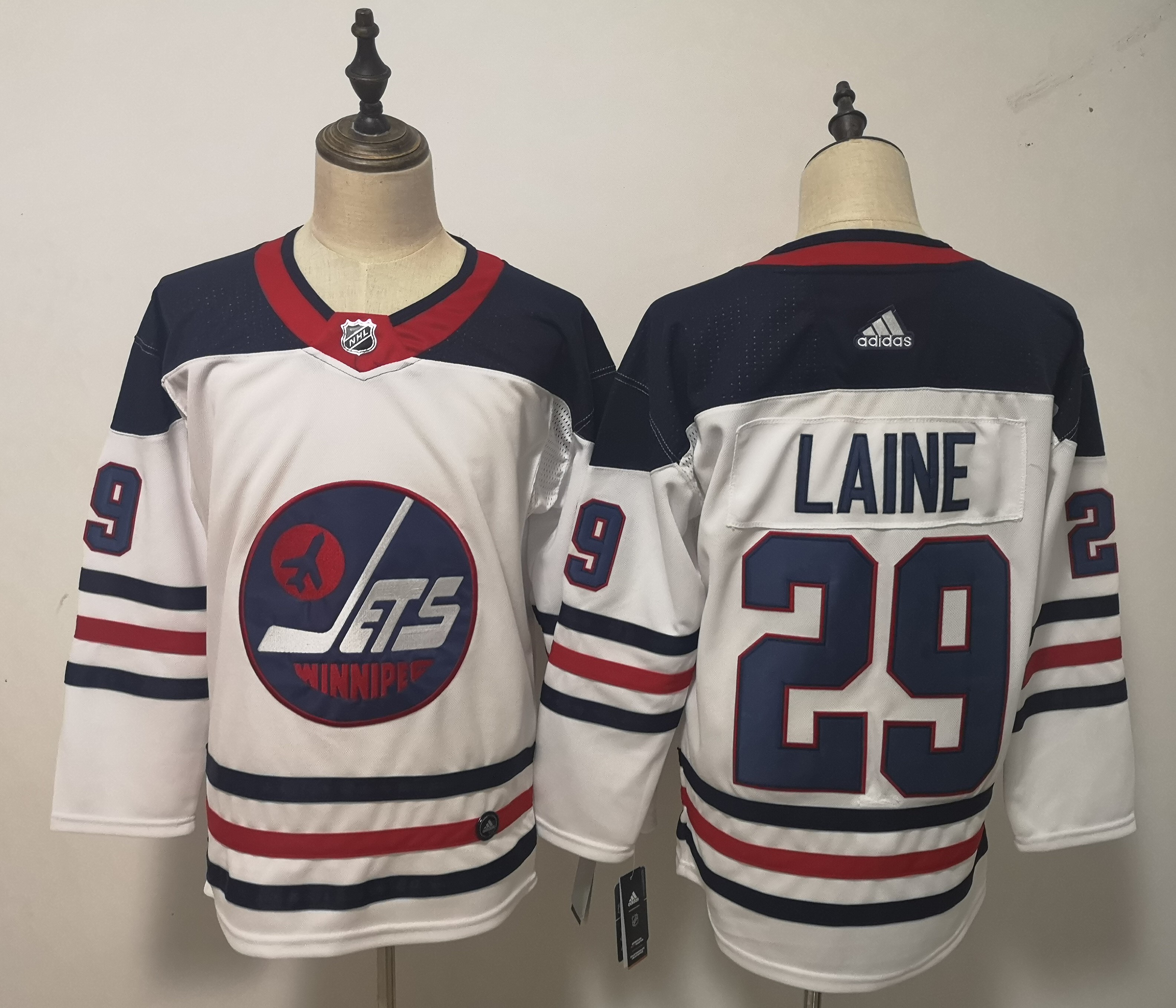 Adidas Jets #29 Patrik Laine White Third Stitched NHL Jersey