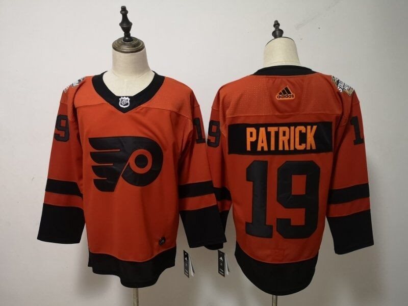 NHL Flyers 19 Nolan Patrick 2019 Stadium Series Orange Adidas Men Jersey