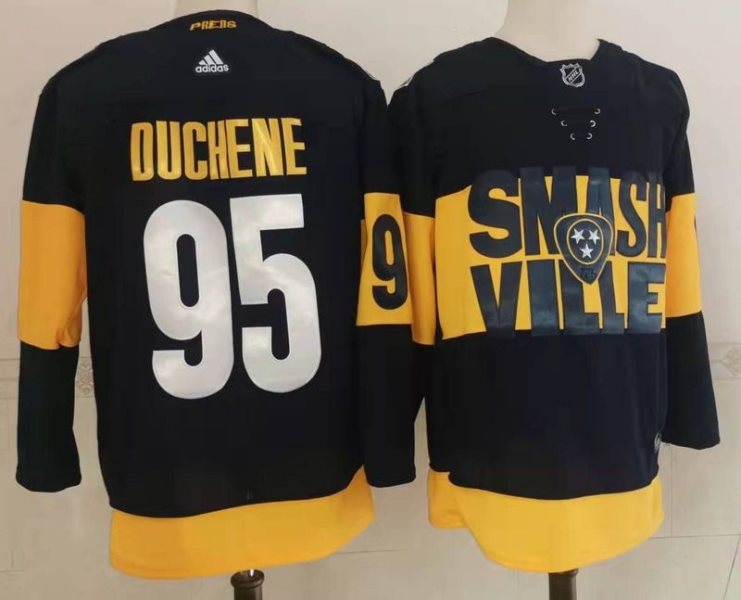 NHL Predators 95 Matt Duchene 2022 New Adidas Men Jersey