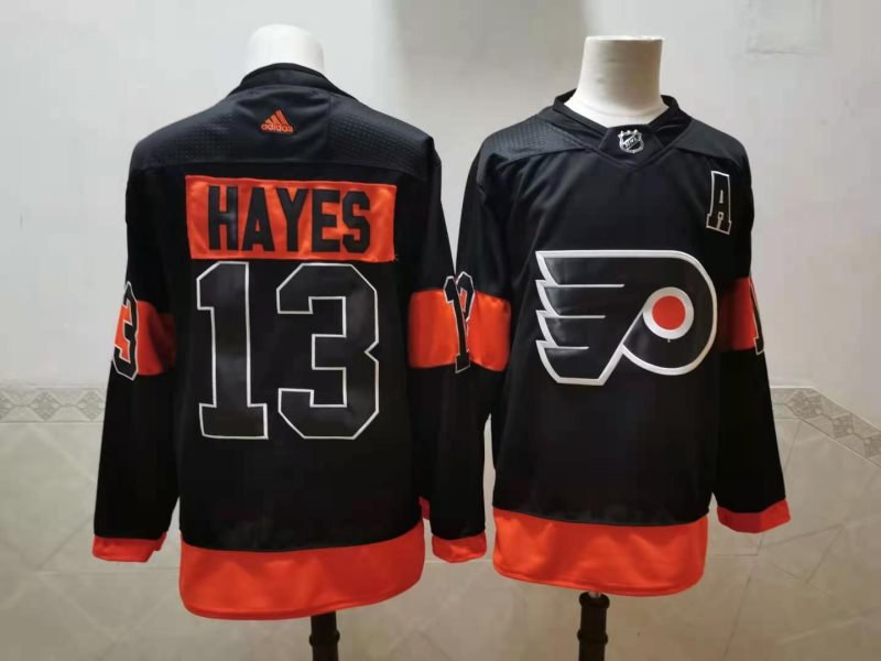 NHL Flyers13 Hayes Black 2020 New Adidas Men Jersey