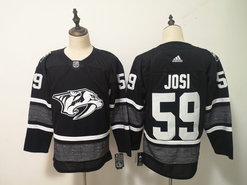 NHL Predators 59 Roman Josi Black 2019 All-Star Game Adidas Men Jersey