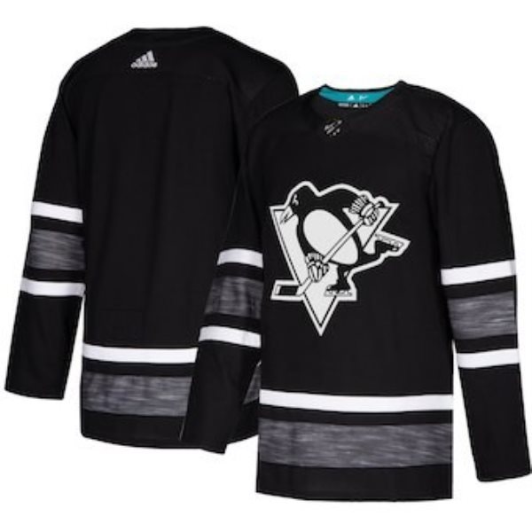 NHL Penguins Black 2019 NHL All-Star Game Adidas Men Jersey