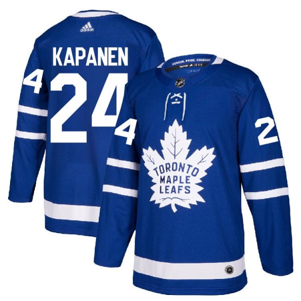 NHL Maple Leafs 24 Kasperi Kapanen Blue Adidas Men Jersey